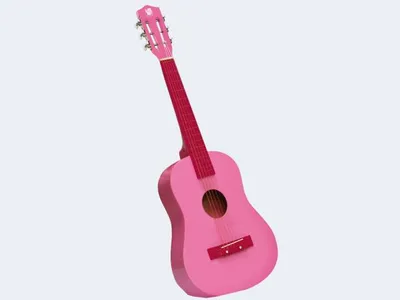 Produktbild von Concerto 4144325 Gitarre pink 75 cm -