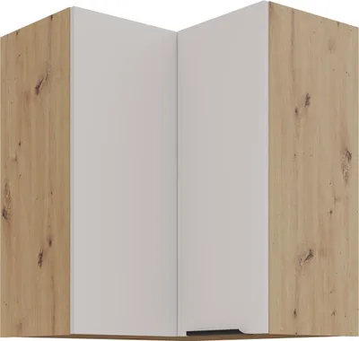 Produktbild von Eck- Hängeschrank Solea Cashmere 60x60 GN-72 2F (90°)