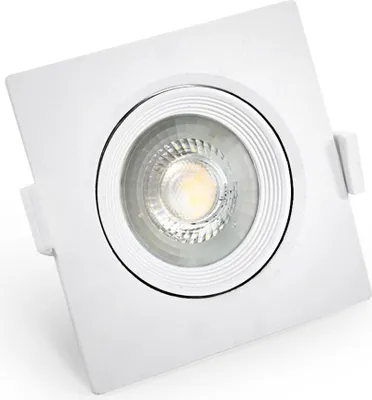 Produktbild von LED Einbauspot Einbauleuchte 5 Watt | Eckig | 380 Lumen | schwenkbar Kaltweiß