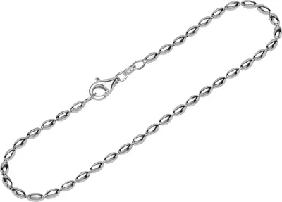 Produktbild von Armband 925 Sterling Silber 19cm Olivkette Damen designer Armbandkette exquisit