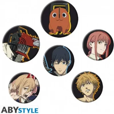 Produktbild von CHAINSAW MAN - Badge Pack – Characters