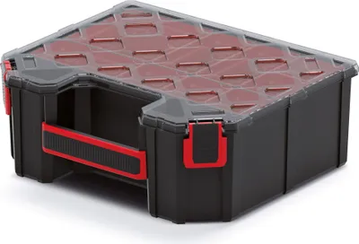 Produktbild von 3x Sortimentskasten 243x284x105 Sortimentsbox Kistenberg Sortierbox Kunststoff