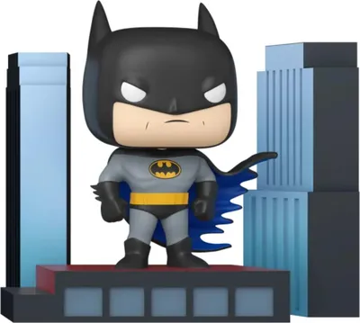 Immagine prodotto di Batman The Animated Series POP! Deluxe Vinyl Figur Batman on Rooftop 9 cm