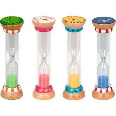 Produktbild von Sanduhr zum Zähneputzen - Bunte Geschenke, sort. im Display