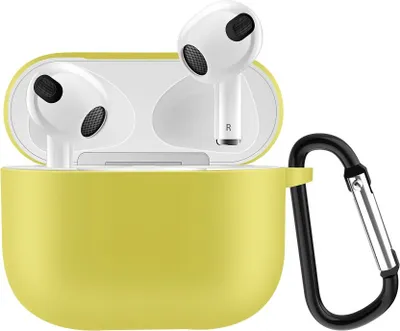 Image de Housse pour Apple AirPods 3 Silicone Case Cover Etui Bumper Housse de protection