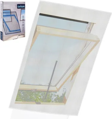 Produktbild von Orion Moskitonetz / Fliegengitter für DACHFENSTER Insektenschutz 120x140 cm weiß