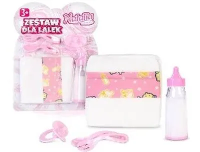 Immagine prodotto di Set bambola Natalia pannolino + accessori