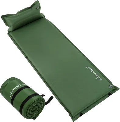 Produktbild von Famanu Schlafmatte Selbstaufblasend - 3,8 cm Dick - Outdoor Luftmatratze für Camping und Wandern