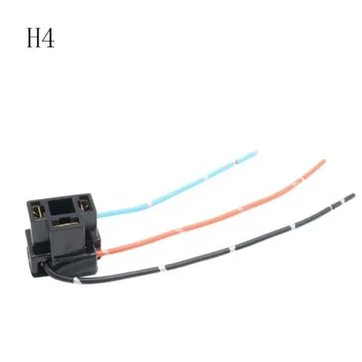 Produktbild von H4   1Stück Buchse Adapter Led-lampe Stecker von Auto lampe Kabel