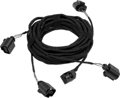 Produktbild von Original Kufatec Kabelbaum PDC Sensor Heck Stoßstange Hinten für VW T5 bis 2009