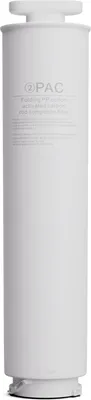 Produktbild von Klarstein Umkehrosmose Filter, PAC Ersatzfilter für Leitungswasser, Kompatibel mit AquaLine 3L, Umkehr-Osmoseanlage Zubehör, Sediment- & Aktivkohlefilter, Ersatz Auftisch Filter, 1x Osmose Filter