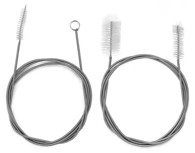 Produktbild von Rohrreinigungsbürste Abflussbürste Rohrbürste - Edelstahl - 2 Stück - 155 cm - Küchenabfluss