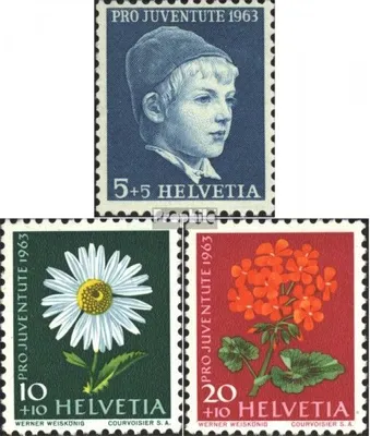 Produktbild von Briefmarken Schweiz 1963 Mi 786x-788x (kompl.Ausgabe) postfrisch Pro Juventute