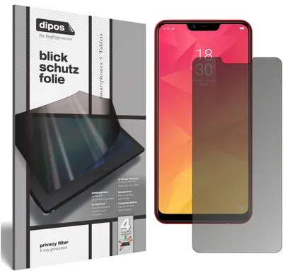 Produktbild von Schutzfolie für Oppo Realme 2 Blickschutzfolie matt Folie Display Schutz dipos