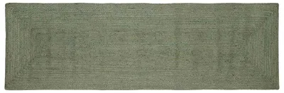 Immagine prodotto di vidaXL Tappeto rettangolare verde oliva 80 x 200 cm