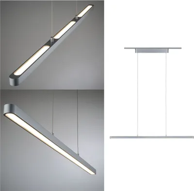 Produktbild von URail Pendel Lento   1800lm 41W 2700K dimmbar 230V Chrom matt