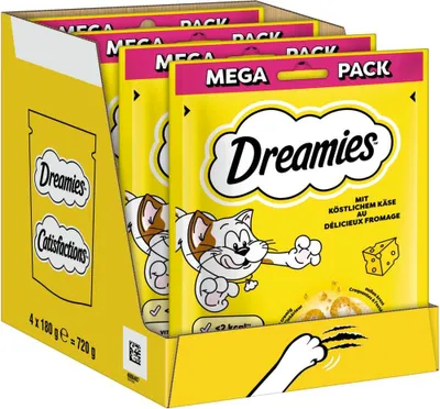 Produktbild von DREAMIES™ Käse 4 x 180g