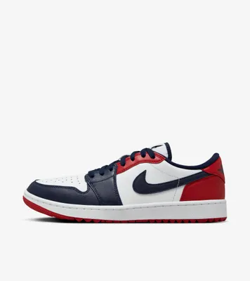 Produktbild von Nike Jordan 1 Retro Low Golf "USA" Rot, Größe: 38,5