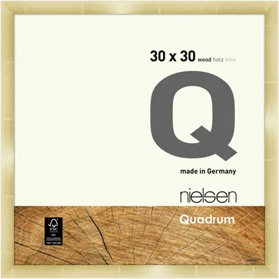 Immagine prodotto di Cornice a incastro in legno Nielsen Quadrum 30x30 cm, dorata