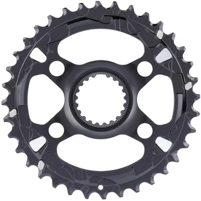 Image de SHIMANO Plateau de pédalier "Deore FC-MT610-2" 4-bras, pour 36 dents BJ, D
