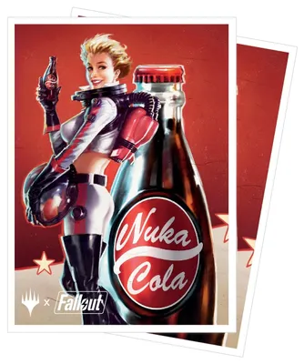 Produktbild von 105 Ultra Pro MtG Magic Apex Sleeves - Universes Beyond: Fallout (66x91mm)