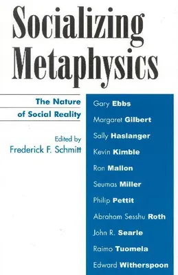 Produktbild von Socializing Metaphysics