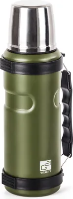 Obrázek produktu pro G21 Termoláhev G21 na pití, 1000 ml, khaki zelená s rukojetí G21-60022404