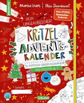 Produktbild von #buch4you: Kritzel-Mitmach-Adventskalender