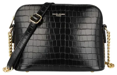 Productafbeelding van David Jones - Damen handtas met krokodillenprint - Kleine handtas van kunstleer