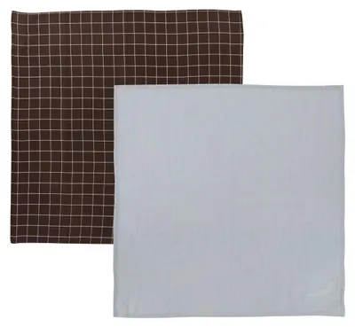 Obrázok produktu pre OYOY Mini Iro Muslin 2 ks mušelínové plienky 70x70 cm z organickej bavlny swaddle pre bábätko Ice Blue