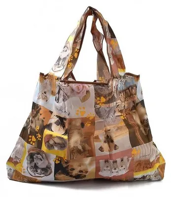 Image de Ibenzoa® - Lot de 3 sacs de courses pliables et réutilisables en nylon, dimensions 52,5 x 60 x 0,15 cm, motif ancre, imperméables, lavables en machine, avec sac de rangement