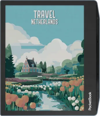 Imagen del producto de PocketBook Era Color, 17,8 cm (7"), pantalla E Ink Kaleido, 1264 x 1680 píxeles, 632 x 840 píxeles, compatible con formatos ACSM, AZW, AZW3, CBR, CBZ, CHM, DOC, DOCX, DjVu, EPUB, EPUB DRM, FB2, FB2.ZIP, HTM, HTML, MOBI,..., y formatos de audio M4A, M4B, MP3, OGG