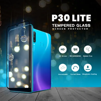 Obrázek produktu pro Huawei P30 Lite - Tvrzené sklo 9H - 3D ochrana displeje v super kvalitě