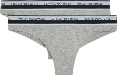 Produktbild von 2er Pack EMPORIO ARMANI Damen Brazilian Brief Stretch Baumwolle