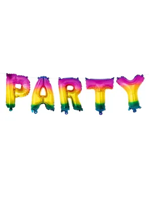 Produktbild von Party Girlande - Helium Luft Folienballongirlande