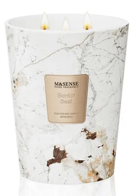 Duftkerze 990g Santal 3-Docht Sojawachs 150h