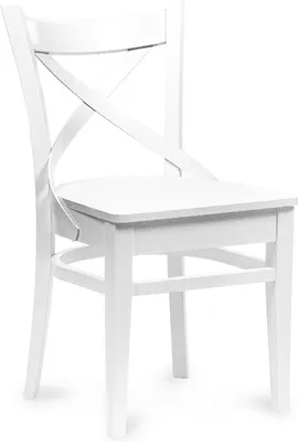 Obrázek produktu pro Jídelní židle Konsimo, 2-dílná, rám z masivního dřeva "TEMOS", bílá, dřevo, skandinávská, 45,5x81,5x43 cm