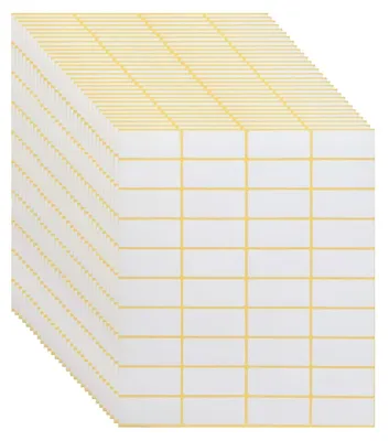 Image de Étiquettes autocollantes - 1200 pièces - 38 x 20 mm
