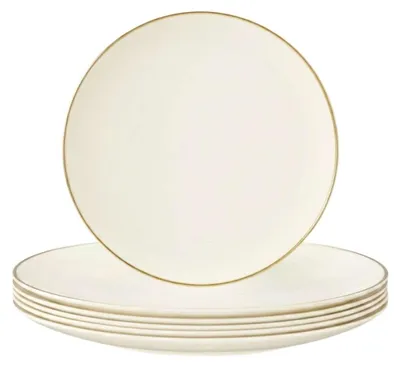 Produktbild von Seltmann Weiden Savona Frühstücksteller ø 22,6 cm Goldlinie 6er Set