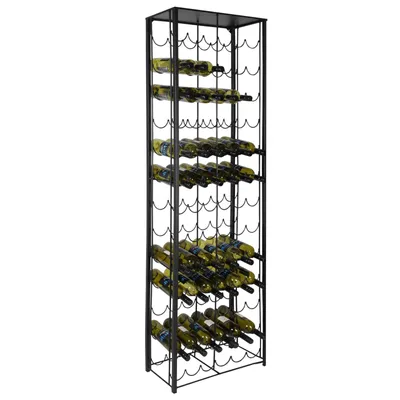 Produktbild von Weinregal RUSTIKO, H 180 cm, Metall, Schwarz