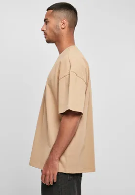 Obrázek produktu pro Build Your Brand BY163 | Ultra Heavy Bavlna Box Tee - pánské tričko - Oversize Fit - barva: Union Beige - velikost: M