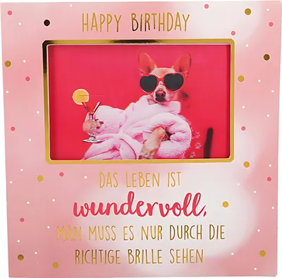 Produktbild von 3D Klappkarte Musik Motiv 27 - Happy Birthday Das Leben ist wundervoll