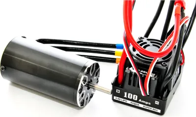 Produktbild von Hobao 1/8 100A WATER PROOF ESC. & 2000KV MOTOR