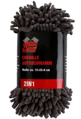 Produktbild von 2in1 Chenille Auto Schwamm 22x12x6cm