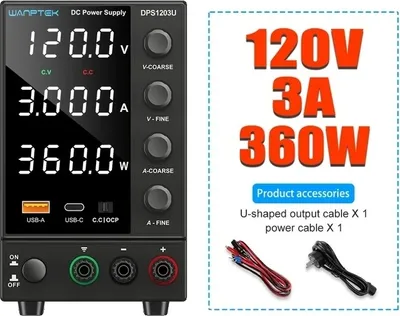 Produktbild von DC-Netzteil, einstellbare Spannung und Strom, digitale Anzeige, DPS1203U