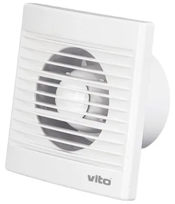 Productafbeelding van VITO Venti-A120 - Badkamerventilator 120mm - 30dB fluister - 15W - Wit - 220m3 - 2200rpm