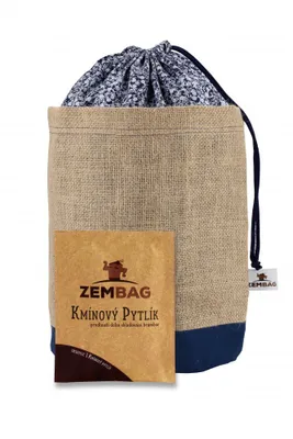 Obrázok produktu pre Modrý kvetinový Zembag na 2,5 kg zemiakov.