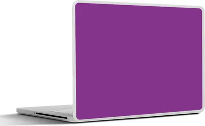 Produktbild von MuchoWow® Laptop Aufkleber Sticker Cover Lila - Farben - Unifarben 30x22 cm - Laptop-Sticker