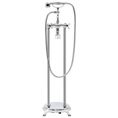 Immagine prodotto di Rubinetteria a Colonna per Vasca Acciaio Inox 99,5 cm Argento