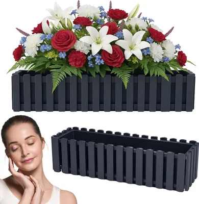 Immagine prodotto di Vaso per fiori per il cimitero Vaso decorativo su gambe Vaso per fioriere 58 cm